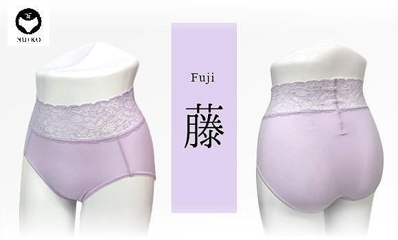 百年ショーツ【藤・Ｍサイズ】 日本製栃木の工場直売 縫心オリジナル下着 百年変わらない究極のスタンダードショーツ【衣料 ファッション 人気 おすすめ 】