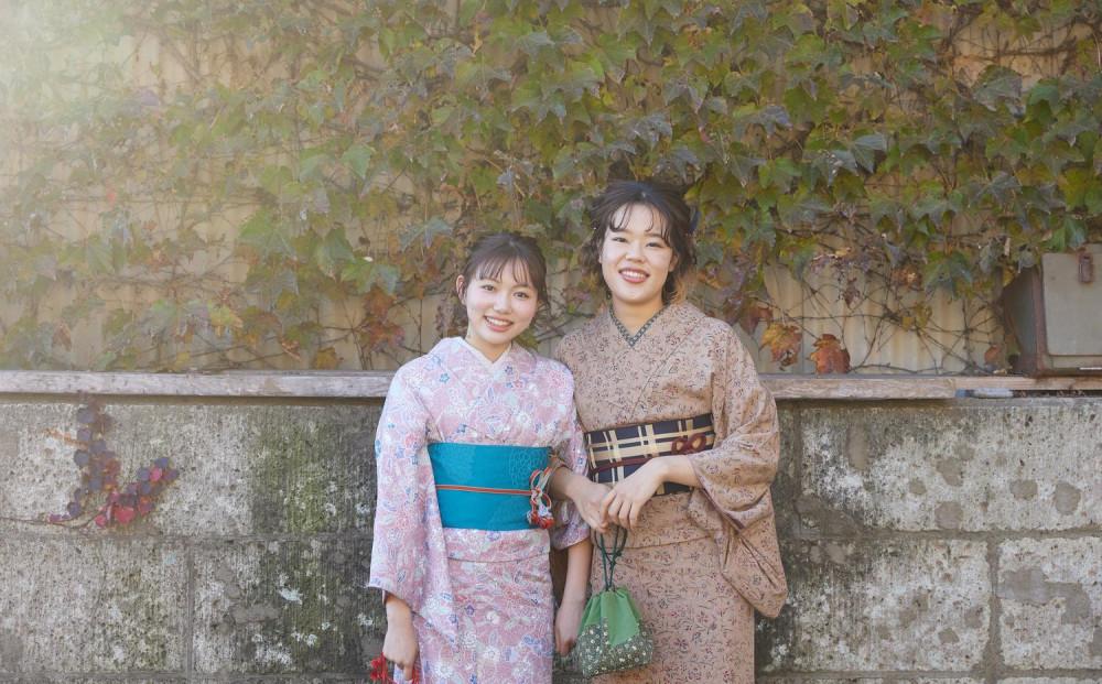 おうるび 街歩き着物レンタル着付け(1名様)【衣料 ファッション 人気 おすすめ 】