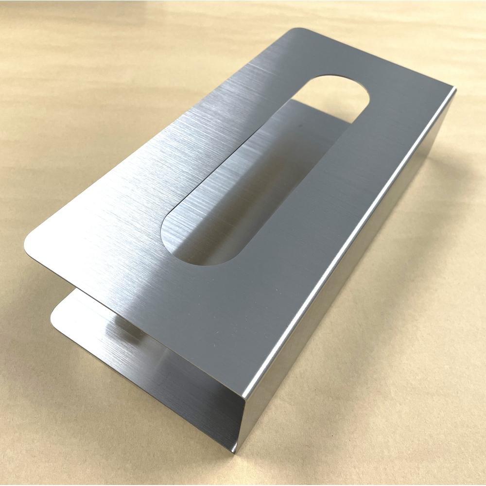 ステンレスティッシュケース　S ｜インテリア BOX ティッシュ リビング ダイニング スタイリッシュ 日用品 雑貨