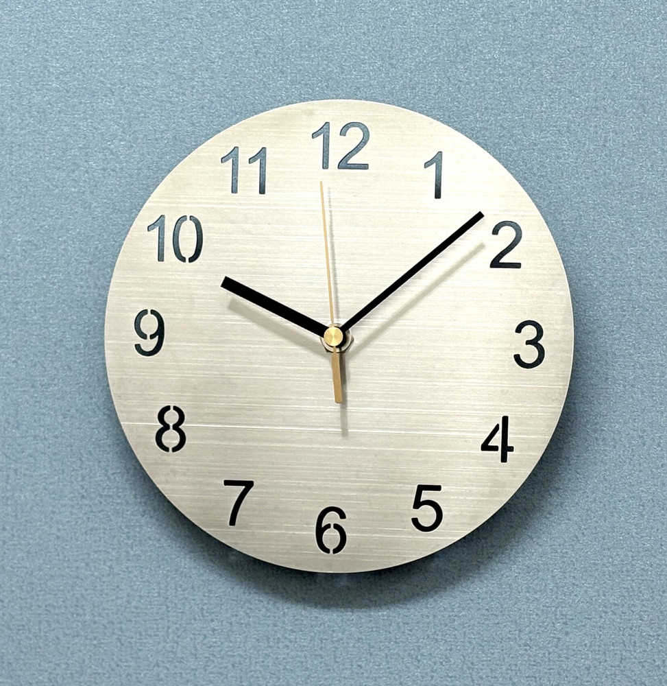 ステンレス 掛け時計 ブラック インテリア モダン スタイリッシュ 時計【雑貨 日用品 人気 おすすめ 】