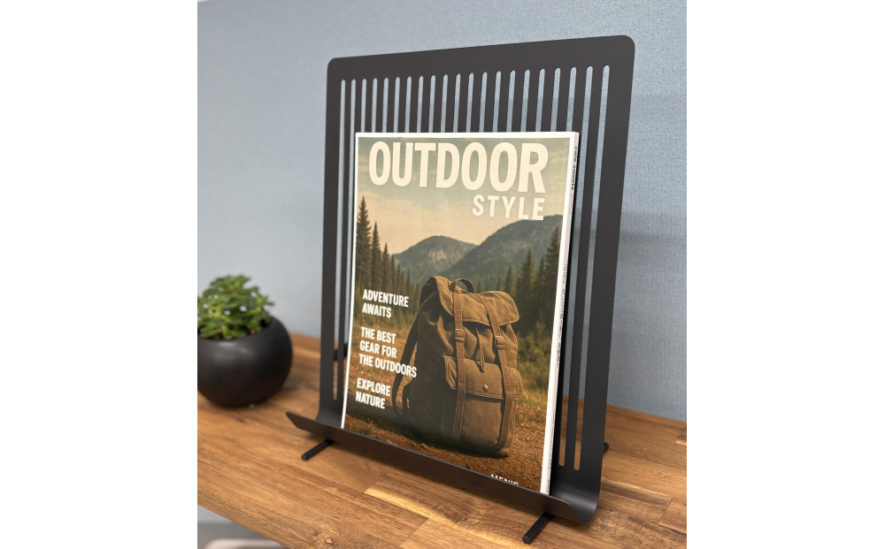 スチール マガジンラック インテリア リビング ダイニング スタイリッシュ 【雑貨 日用品 人気 おすすめ 】