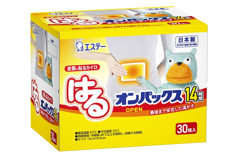 はるオンパックス （３０枚入×３箱）９０枚セット ｜ カイロ 防寒 暖 エステー 日用品