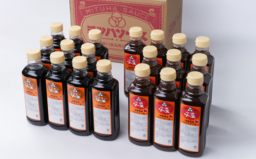 佐野名水ソース2種セット　 (500ml×10本×2種類)