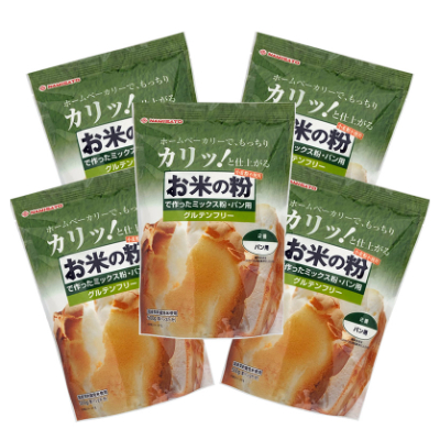 お米の粉で作ったミックス粉パン用 500g×5袋
