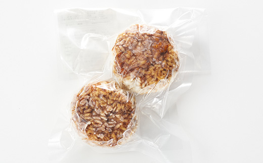 地元栃木産「とちぎの星」を使った焼きおにぎり　2個×10パック【配送不可地域：離島】