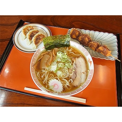 佐野ブランド三大名物　佐野ラーメン・餃子・イモフライセット　3人前【配送不可地域：離島】