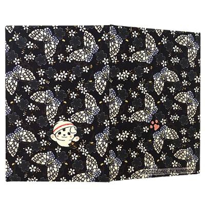 栃木県佐野市さのブランドキャラクター「さのまる」柄御朱印帳(蝶柄)