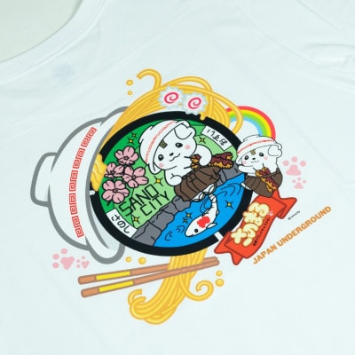 佐野市 マンホールTシャツ(さのまる)白 Sサイズ