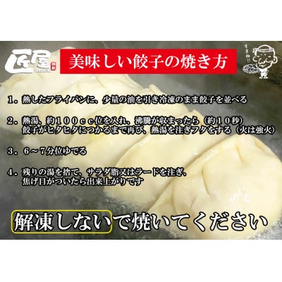 手作り佐野餃子　1kg(1個あたり40g×25個)【配送不可地域：離島】