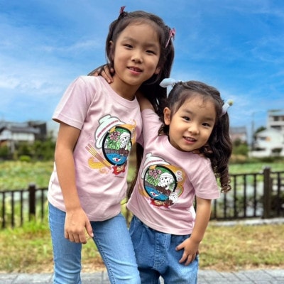 佐野市 マンホールTシャツ(さのまる)キッズサイズ 110サイズ