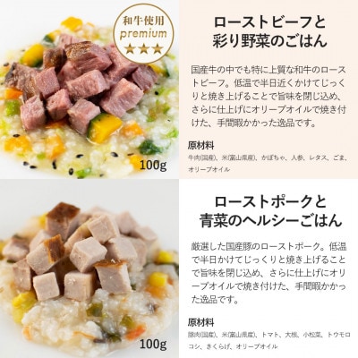 【プレミアム・ドッグミールセットA】犬用ごはん 無添加 手作り Idea dog chef【配送不可地域：離島】