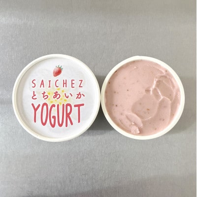 いちご50%使用!栃木県産いちごヨーグルトアイス〈とちおとめ・とちあいか〉 10個セット【配送不可地域：離島】