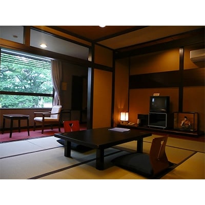 赤見温泉ホテル一乃館　「本館　和室」1泊2食付きペア宿泊券