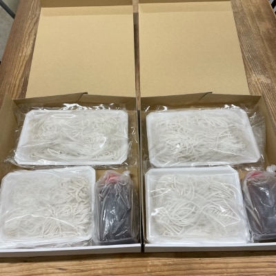 手打そばかみやま　冷凍生そば　1升【配送不可地域：離島】