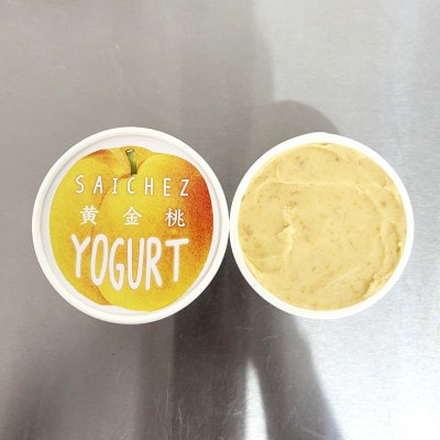 フローズンヨーグルト〈定番3種類・クラシックキャラメル3・黄金桃2〉ヨーグルト　アイスクリーム　【配送不可地域：離島】