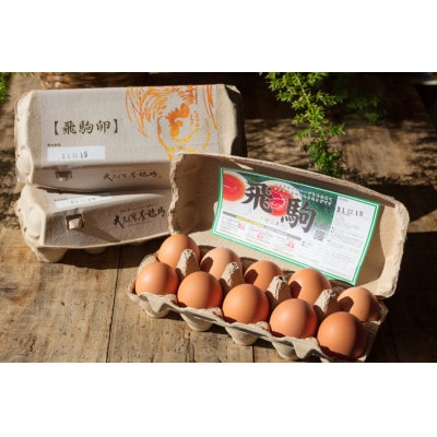 佐野市飛駒町産　大久保養鶏場　飛駒卵　30個(10個入り×3パック)【配送不可地域：離島】
