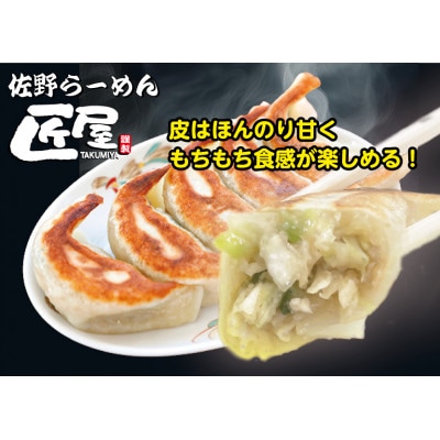 手作り佐野餃子　1kg(1個あたり40g×25個)【配送不可地域：離島】