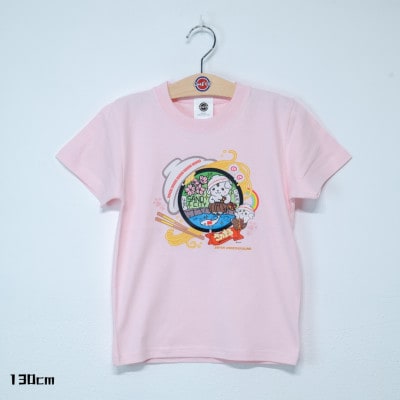 佐野市 マンホールTシャツ(さのまる)キッズサイズ 130サイズ