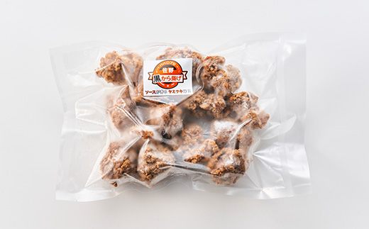 栃木県佐野市名物!冷凍・佐野黒から揚げ(500g)【配送不可地域：離島】