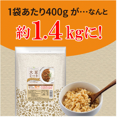 大豆ミート ミンチ 400g×3袋