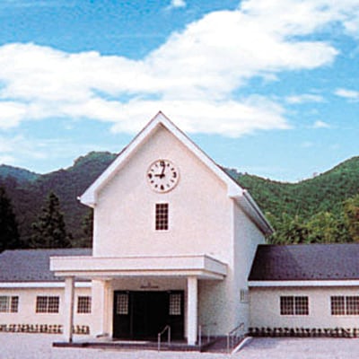 安藤勇寿「少年の日」美術館・御招待券とぬりえポストカード