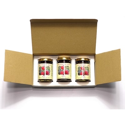 佐野産　ラズベリー100%　手作りジャム　3本入