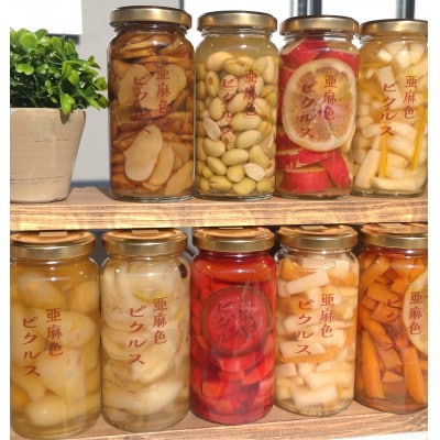 亜麻色ピクルス 80g×3本セット