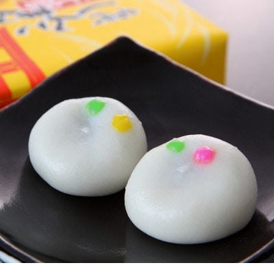 名物しんこまんじゅうと蓬の香りたっぷりのきな粉で食べる草餅　計20個【配送不可地域：離島】