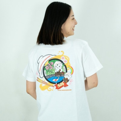 佐野市 マンホールTシャツ(さのまる)白 Sサイズ