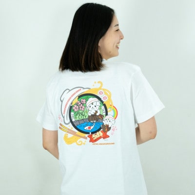 佐野市 マンホールTシャツ(さのまる)白 Lサイズ