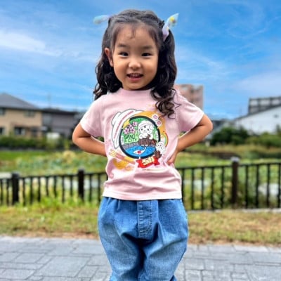 佐野市 マンホールTシャツ(さのまる)キッズサイズ 90サイズ