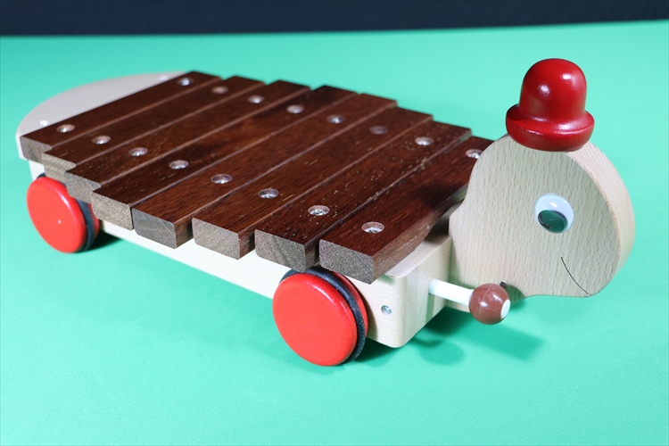 木製おもちゃ カメさんシロホン