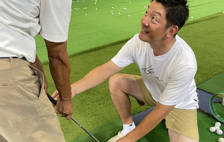 プロゴルファー×最先端測定器TRACKMANによるゴルフレッスンチケット 30分×4回分 ｜ ゴルフ レッスン 体験 練習 スイング スポーツ