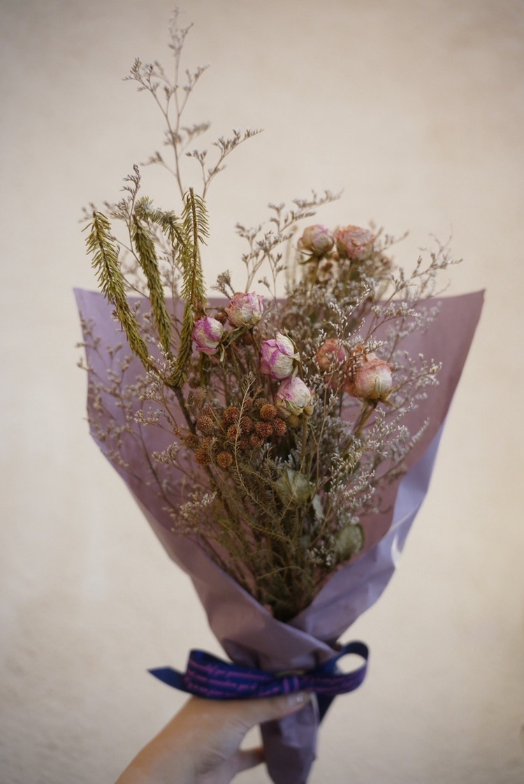 ドライフラワーブーケ 季節のドライフラワーおまかせセット ｜ 乾燥花 ブーケ お任せ 癒し インテリア ナチュラルギフト 花 花束
