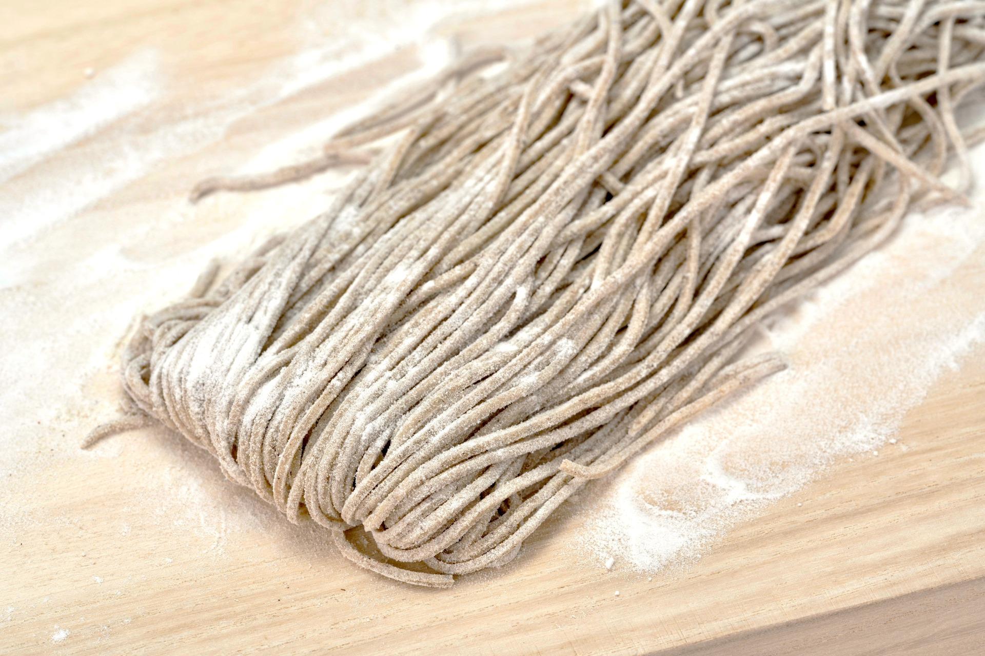 冷凍そば+冷凍そばパンセット｜蕎麦 ソバ そば湯 冷凍食品 年越しそば めんつゆ そばつゆ パン セット 日光市