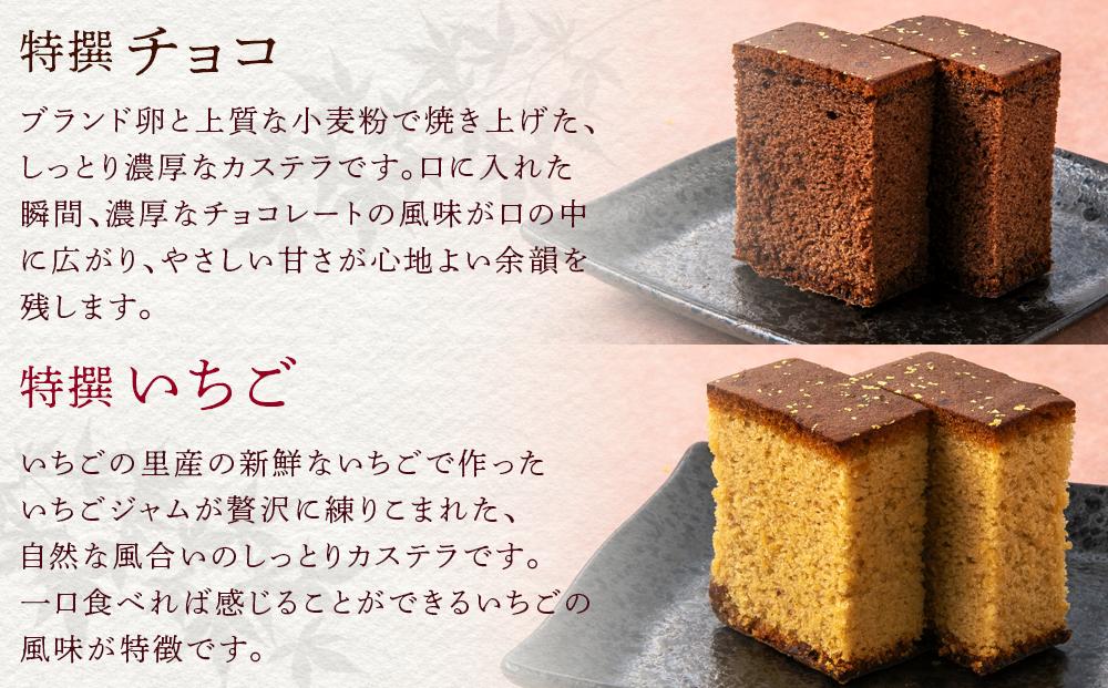金箔入り特撰日光カステラ4種・日光羊羹2種セット ｜ カステラ 羊羹 ようかん 和菓子 スイーツ 金箔 ハニー 抹茶 黒蜜 苺 イチゴ チョコ 塩 小倉 小豆 日光カステラ本舗 日光