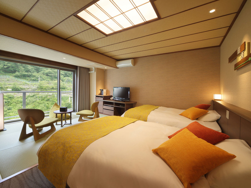 鬼怒川温泉ホテル ペア宿泊券【和洋室】【夕食：個室でご用意（和会席）／朝食：ブッフェ】