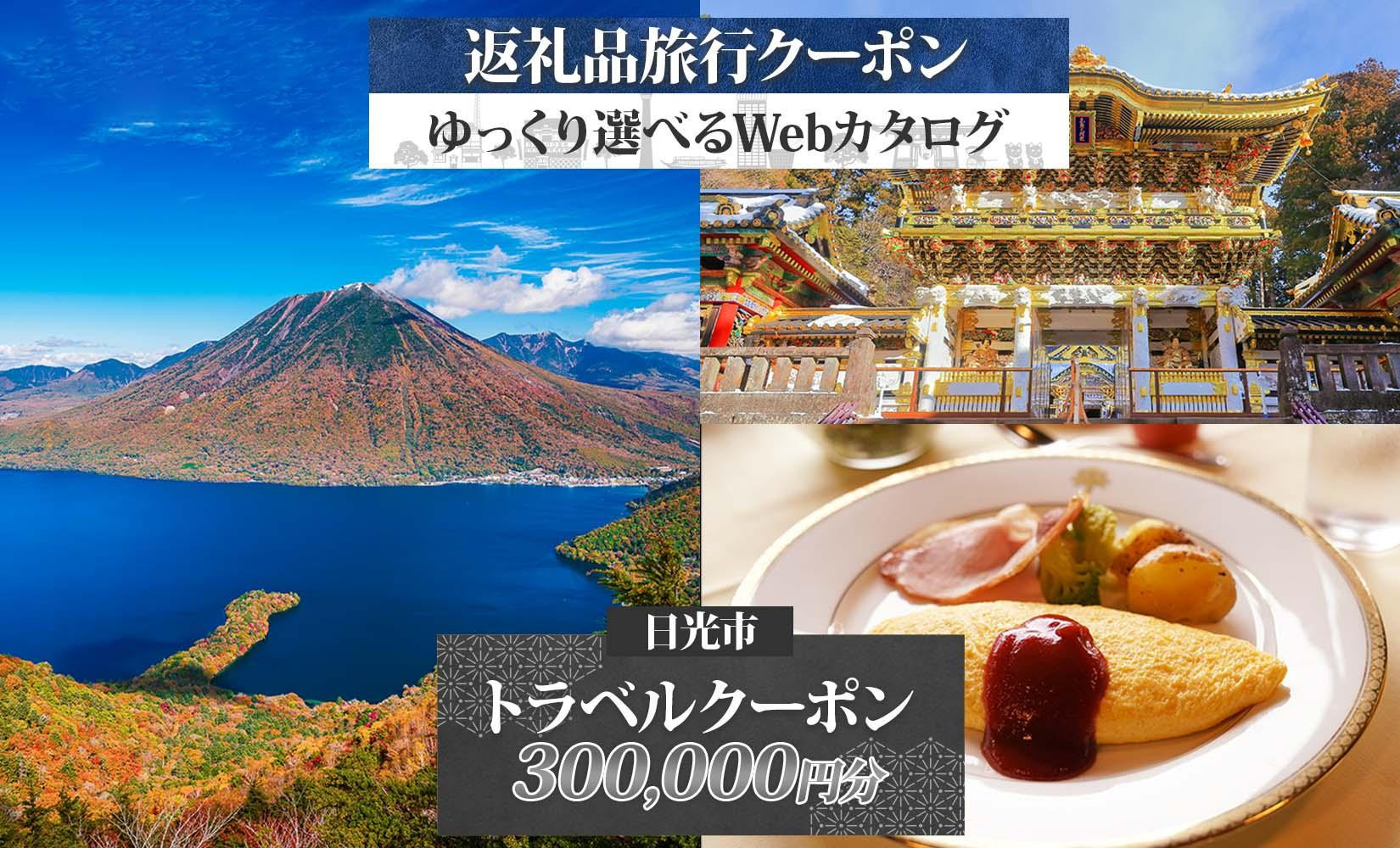 日光市 後から選べる 旅行クーポン（300,000円分） 旅行券 宿泊券