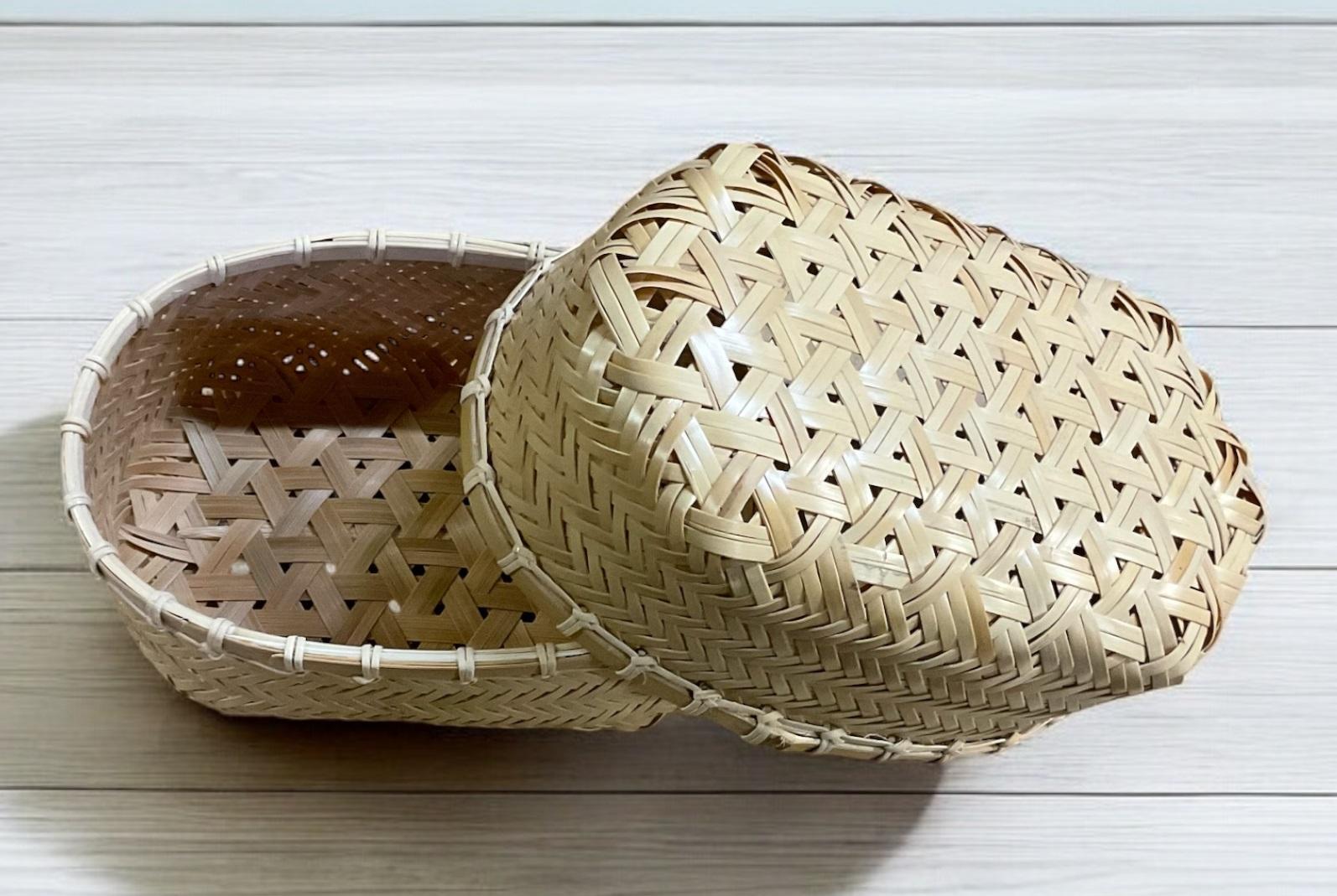 おにぎりかご1　※受注生産につき、発送までに最大2ヶ月程かかる場合あり ｜ 竹工芸 伝統工芸品 日用品 雑貨 栃木県 大田原市