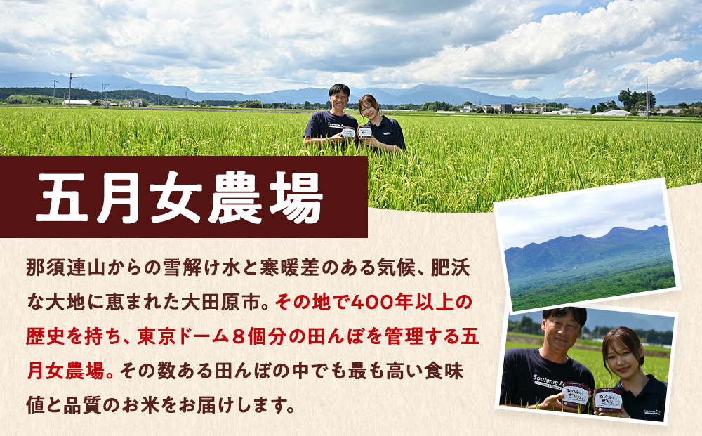 【6か月定期便】農家直送のパックごはん☆五月女農場のごはん（150ｇ×20個）