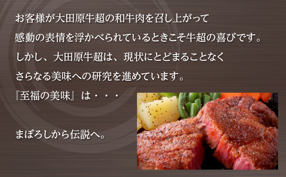 大田原牛 白味噌漬け 本撰（300g入） | ブランド牛 和牛 牛肉  高級