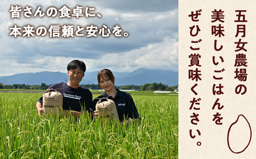 令和7年産 精米 特別栽培米 コシヒカリ「五月女農場のお米」(5kg)  ｜ 農家直送 産地直送 産直 栃木県 大田原市 こしひかり