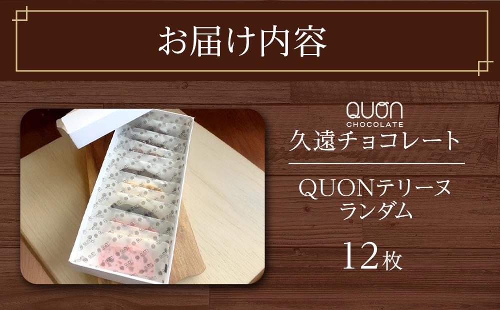 久遠チョコレート　栃木那須野店 テリーヌ12枚セット｜ チョコレート 洋菓子 ショコラ 詰め合わせ セット 厳選 スイーツ QUON