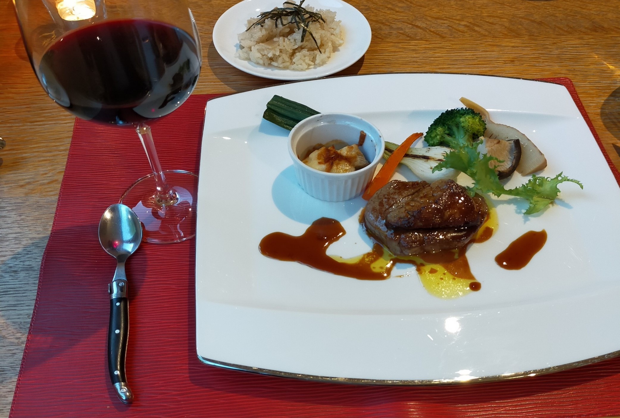 大田原市公式「大田原ブランド」認定第1号「与一和牛」特選ロースステーキ４００ｇ