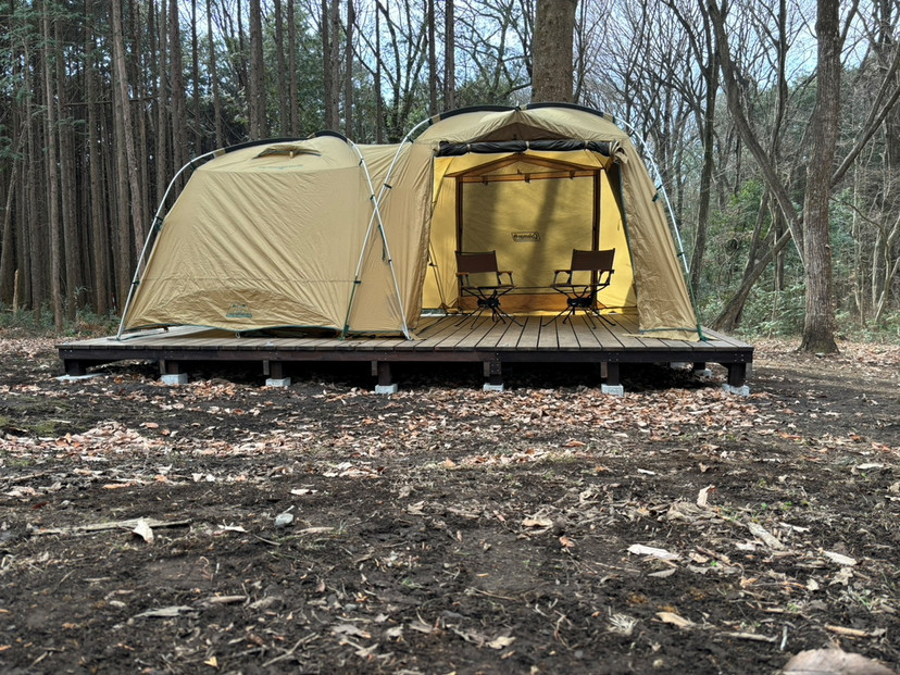 NASU SATOYAMA FIELD ウッドデッキサイト 1泊 利用券(ハイシーズン4月~9月) | チケット 旅行 キャンプ 自然 体験 BBQ アクティビティ 那須 栃木