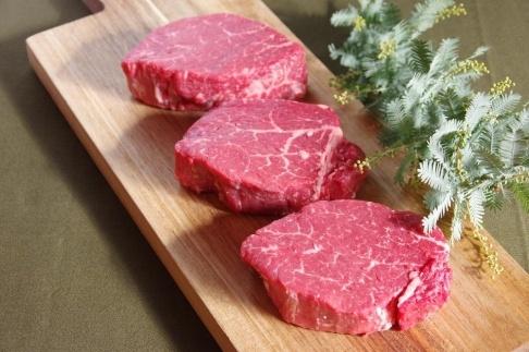大田原ブランド認定牛 前田牧場の赤身牛 フィレ ステーキ 150g×3枚 | 牛肉 ブランド牛 ヒレ ステーキ
