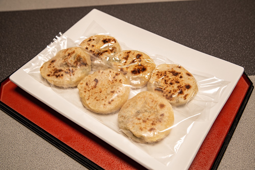 日本料理志ぶ家の 与一肉おやき