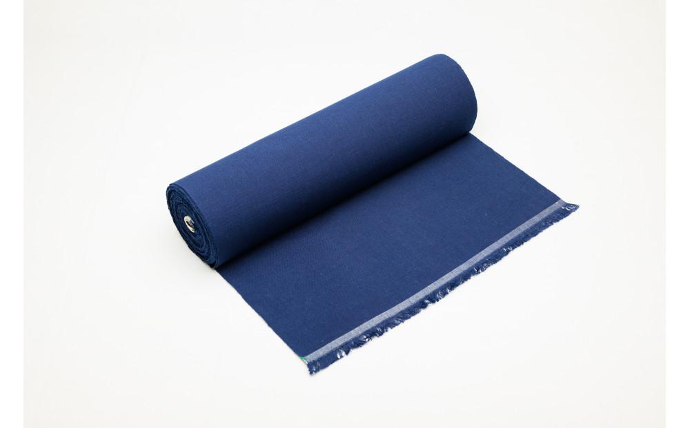 真岡木綿「藍染無地　反物」 | 栃木県 伝統工芸品 織物 手作り染物 オリジナル 受注生産 贈答 贈り物 ギフト 雑貨