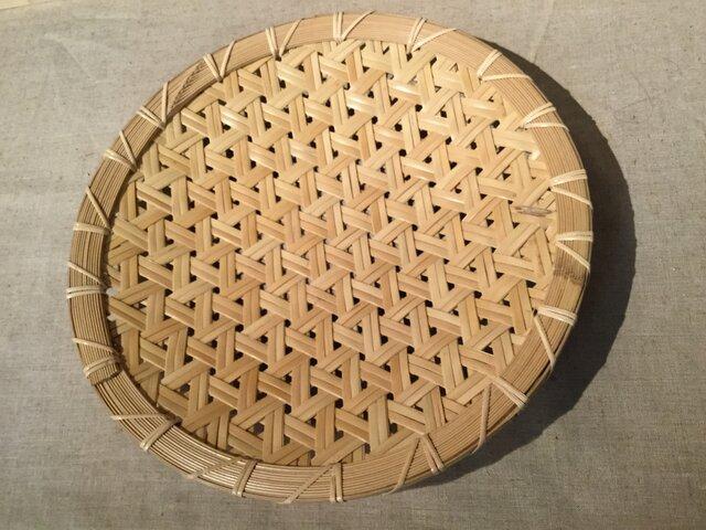 そばうどん盛りざる３　※受注生産につき、発送までに最大2ヶ月程かかる場合あり ｜ 竹工芸 伝統工芸品 日用品 雑貨 栃木県 大田原市