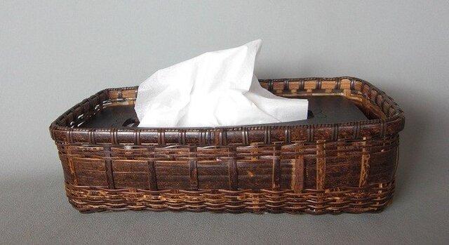 ティッシュケース1　※受注生産につき、発送までに最大2ヶ月程かかる場合あり ｜ 竹工芸 伝統工芸品 日用品 雑貨 栃木県 大田原市